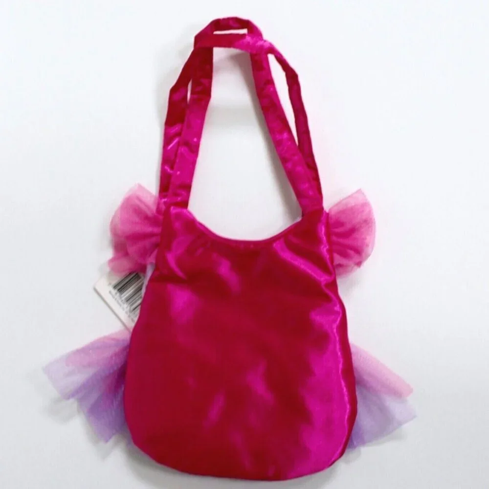 Douglas Christine Clarke Sassy Kids Slippers Tutu Bag - Pink/Purple